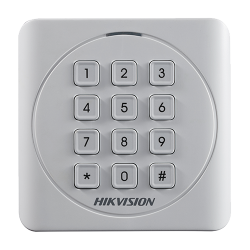Cititor de proximitate RFID MIFARE 13.56Mhz cu tastatura integrata -HIKVISION DS-K1801MK