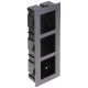 Rama montaj ingropat, 3 module, pentru Interfon modular - HIKVISION DS-KD-ACF3