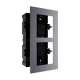 Rama montaj ingropat, 2 module, pentru Interfon modular - HIKVISION DS-KD-ACF2