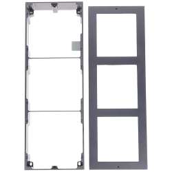 Rama montaj aparent, 3 module, pentru Interfon modular - HIKVISION DS-KD-ACW3