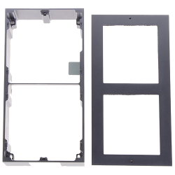 Rama montaj aparent, 2 module, pentru Interfon modular - HIKVISION DS-KD-ACW2