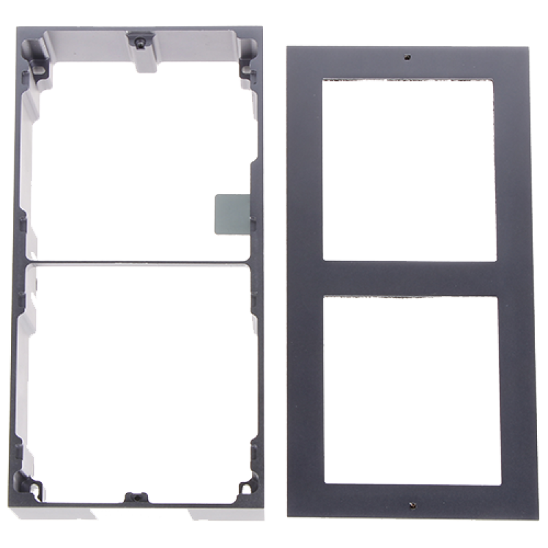 Rama montaj aparent, 2 module, pentru Interfon modular - HIKVISION DS-KD-ACW2