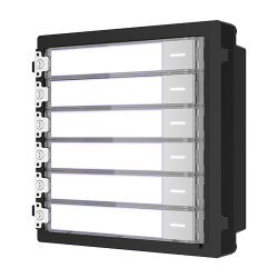 Modul extensie afisaj 6 familii pentru Interfon modular - HIKVISION DS-KD-KK