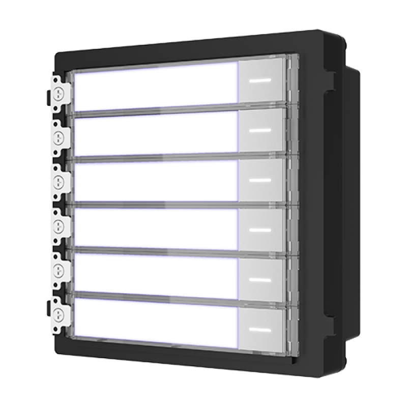 Modul extensie afisaj 6 familii pentru Interfon modular - HIKVISION DS-KD-KK