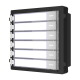 Modul extensie afisaj 6 familii pentru Interfon modular - HIKVISION DS-KD-KK