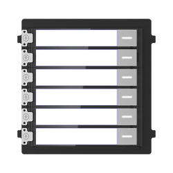 Modul extensie afisaj 6 familii pentru Interfon modular - HIKVISION DS-KD-KK