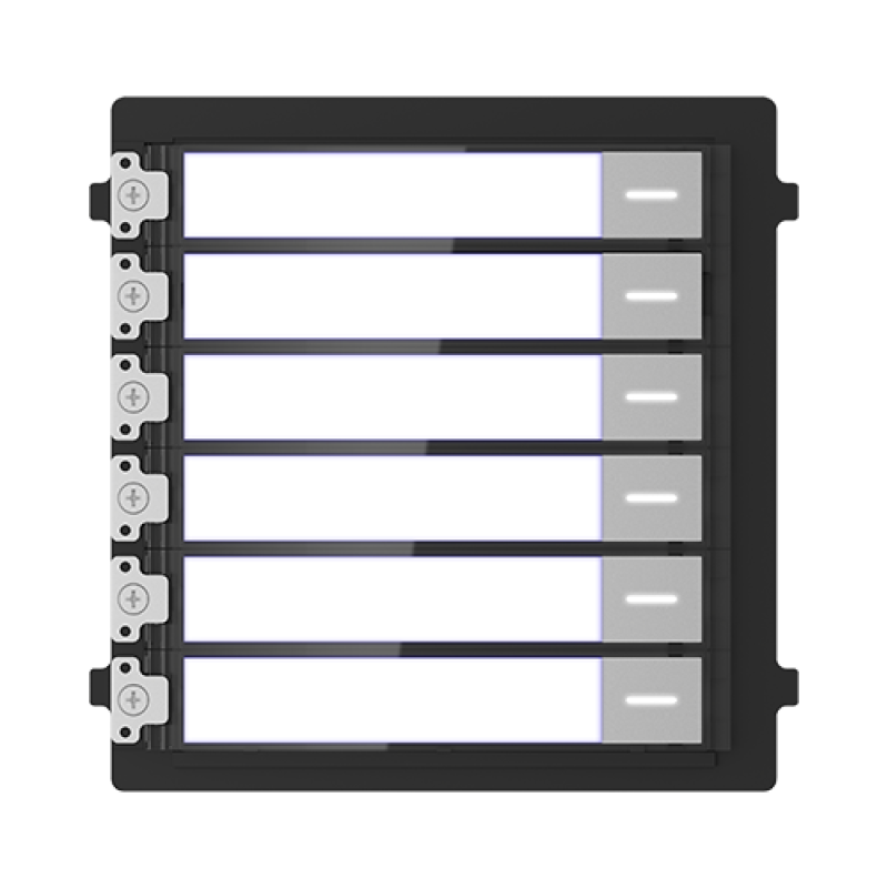 Modul extensie afisaj 6 familii pentru Interfon modular - HIKVISION DS-KD-KK