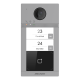Panou exterior videointerfon TCP/IP pentru 2 familii, Wi-Fi 2.4GHz, control acces integrat - HIKVISION DS-KV8213-WME1