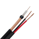 Cablu coaxial RG59 + alimentare 2x0.75, 305m, negru TSY-RG59+2X0.75-B