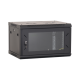 Rack perete 6U 19' 600x450, capacitate incarcare 80 Kg, negru - ASYTECH Networking ASY-6U-6045W