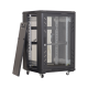Rack podea 18U 19' 600x600, capacitate incarcare 500 Kg, negru - ASYTECH Networking ASY-18U-6060E