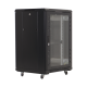 Rack podea 18U 19' 600x800, capacitate incarcare 500 Kg, negru - ASYTECH Networking ASY-18U-6080E