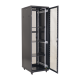 Rack podea 37U 19' 600x600, capacitate incarcare 500 Kg, negru - ASYTECH Networking ASY-37U-6060E