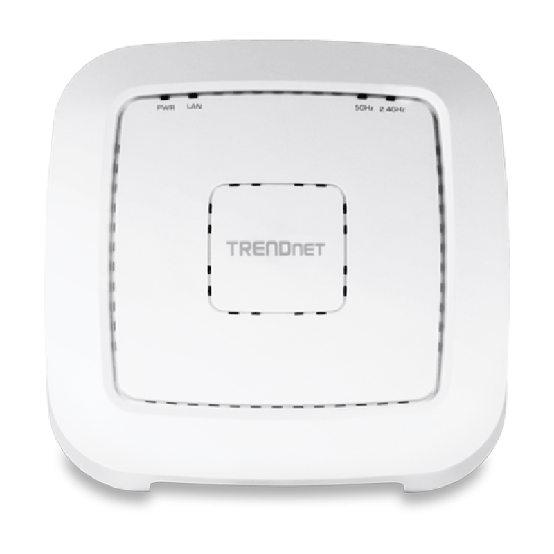 Access Point Wireless AC1200 Dual Band PoE de interior - TRENDnet TEW-821DAP