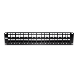 Patch Panel ecranat 48 porturi blank keystone 2U - TRENDnet TC-KP48S