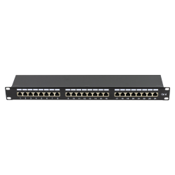 Patch Panel 1U, FTP cat6, 24 porturi RJ45 - ASYTECH Networking ASY-PP-FTP6-24