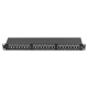 Patch Panel 1U, FTP cat6, 24 porturi RJ45 - ASYTECH Networking ASY-PP-FTP6-24