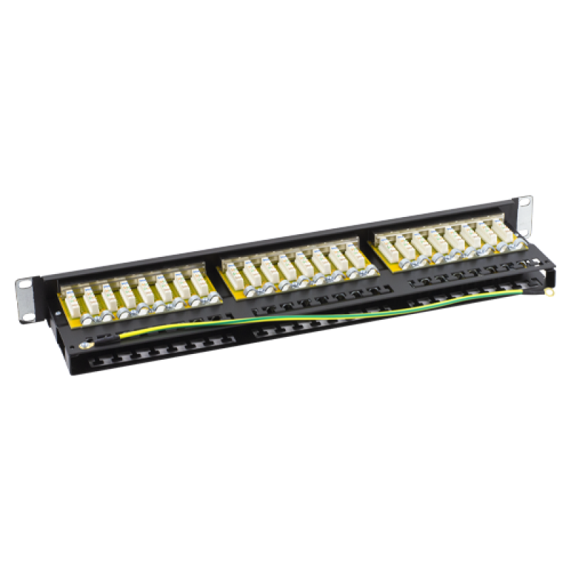 Patch Panel 2U, FTP cat5e, 48 porturi RJ45 - ASYTECH Networking ASY-PP-FTP5E-48