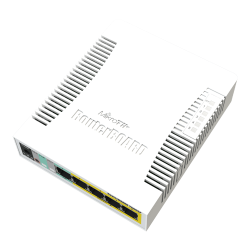 Smart Switch 5 x Gigabit (4 x PoE), 1 x SFP - Mikrotik CSS106-1G-4P-1S