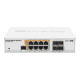 Management Switch, 8 x Gigabit cu PoE-out, 4 x SFP - Mikrotik CRS112-8P-4S-IN