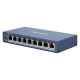 Switch 8 porturi PoE, 1 port uplink RJ45, SMART Management - HIKVISION DS-3E1309P-EI