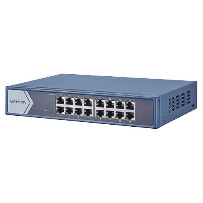 Switch 16 porturi Gigabit, SMART Management - HIKVISION DS-3E1516-EI