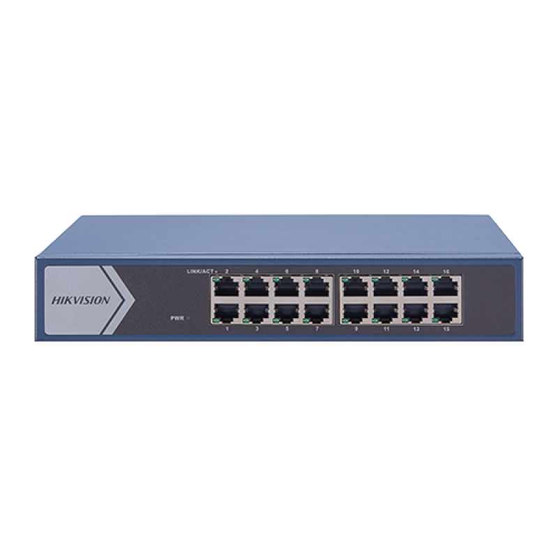 Switch 16 porturi Gigabit - HIKVISION DS-3E0516-E