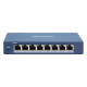 Switch 8 porturi Gigabit, SMART Management - HIKVISION DS-3E1508-EI