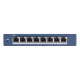 Switch 8 porturi Gigabit, SMART Management - HIKVISION DS-3E1508-EI