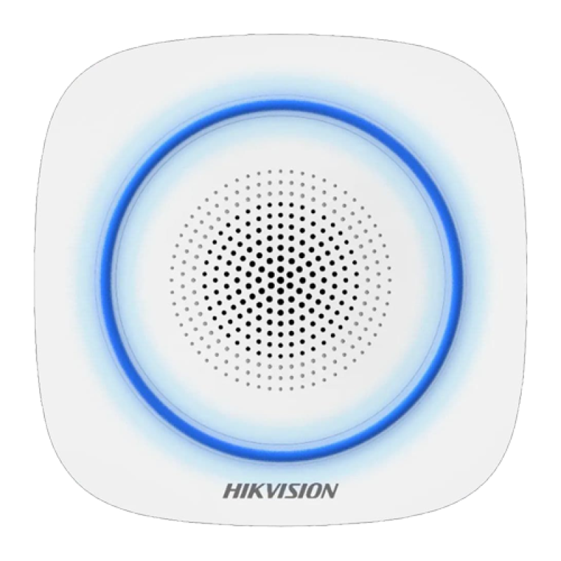 Sirena wireless AX PRO de interior cu led albastru, 868Mhz - HIKVISION DS-PS1-I-WE-B