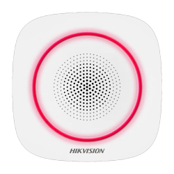 Sirena wireless AX PRO de interior cu led rosu, 868Mhz - HIKVISION DS-PS1-I-WE-R