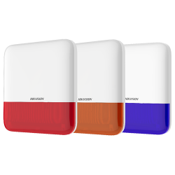 Sirena wireless AX PRO de exterior cu flash, led Portocaliu, 868Mhz - HIKVISION DS-PS1-E-WE-O