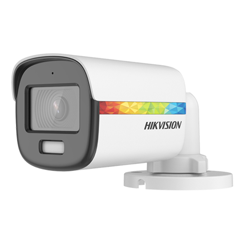 ColorVU - Camera AnalogHD 2MP, lentila 2.8mm, lumina 20m, Audio - HIKVISION DS-2CE10DF8T-FSLN-2.8mm