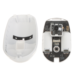 Detector PIR + Geam spart Wireless AX PRO 868Mhz, detectie 12m - HIKVISION DS-PDPG12P-EG2-WE
