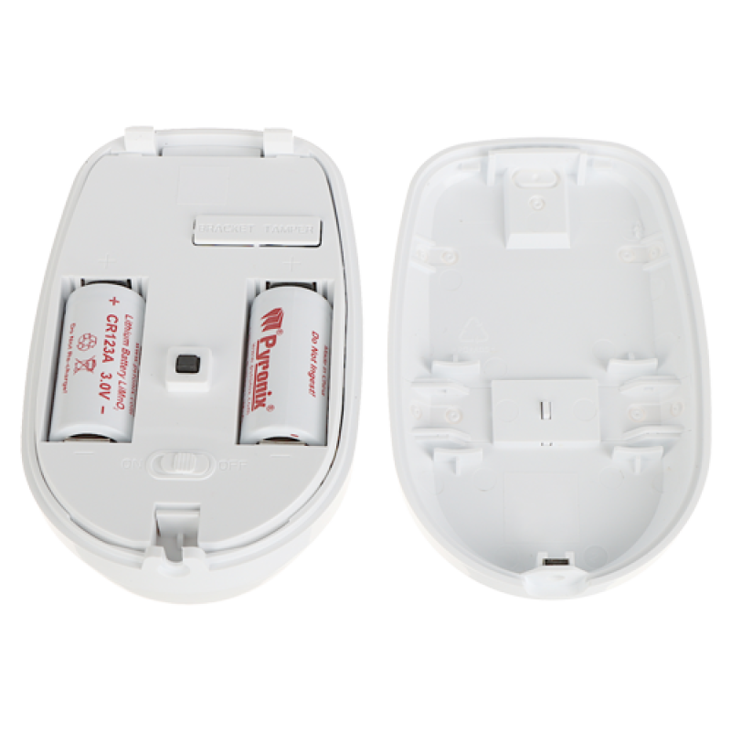 Detector PIR + Geam spart Wireless AX PRO 868Mhz, detectie 12m - HIKVISION DS-PDPG12P-EG2-WE
