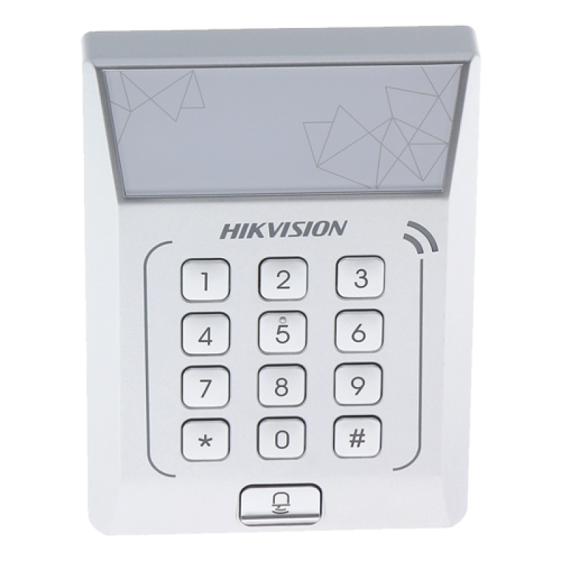 Controler stand-alone cu tastatura si cititor card - HIKVISION DS-K1T801M