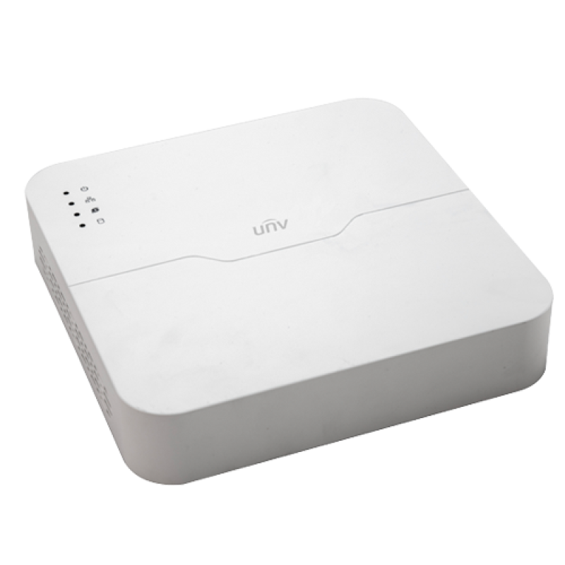 NVR seria Easy, 4 canale 8MP  + 4 porturi Long PoE, H.265 Ultra - UNV NVR301-04LS3-P4