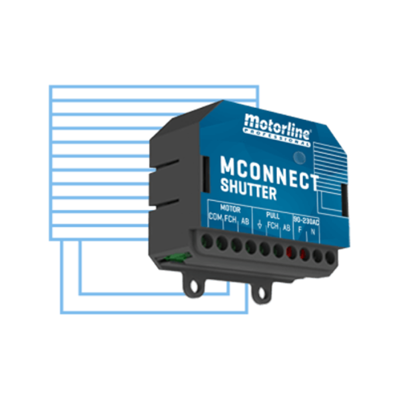 Modul de comanda automatizari, WiFi, Bluetooth - MOTORLINE MCONNECT-SHUTTER