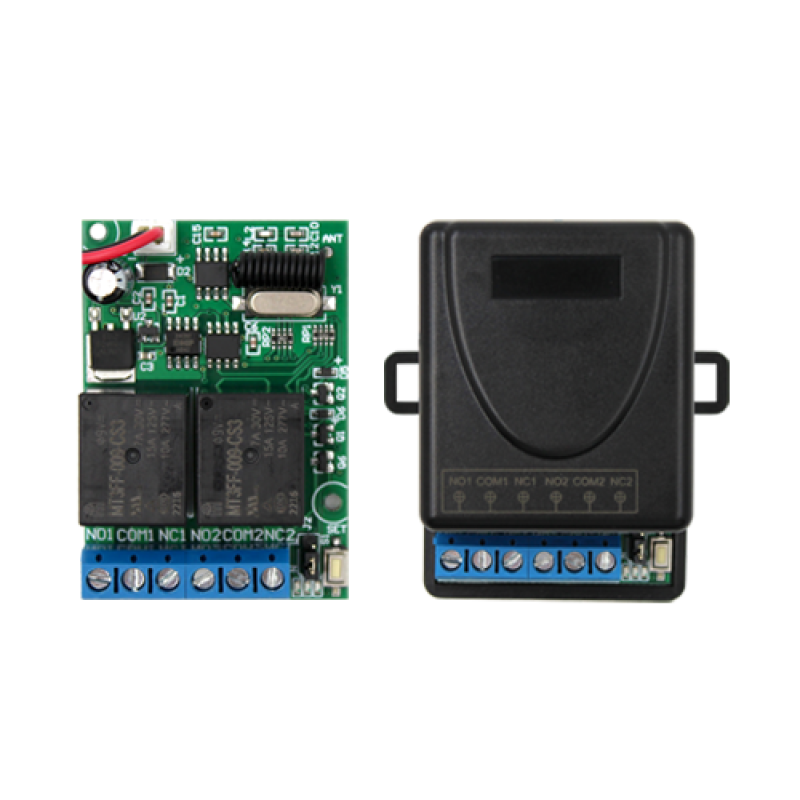 Set radio comanda - 2 relee 433MHz CSR-807Y2