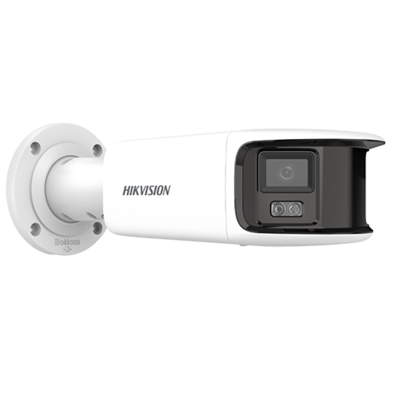 ColorVu - Camera IP 8MP, Panoramic view 180gr., WL 40m, Audio - Hikvision DS-2CD2T87G2P-LSU-SL-4mm