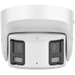 ColorVu - Camera IP 4K, Panoramic view 180gr., WL 30m, Audio - Hikvision DS-2CD2387G2P-LSU-SL-4mm