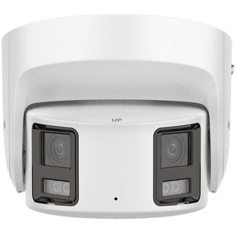 ColorVu - Camera IP 4K, Panoramic view 180gr., WL 30m, Audio - Hikvision DS-2CD2387G2P-LSU-SL-4mm