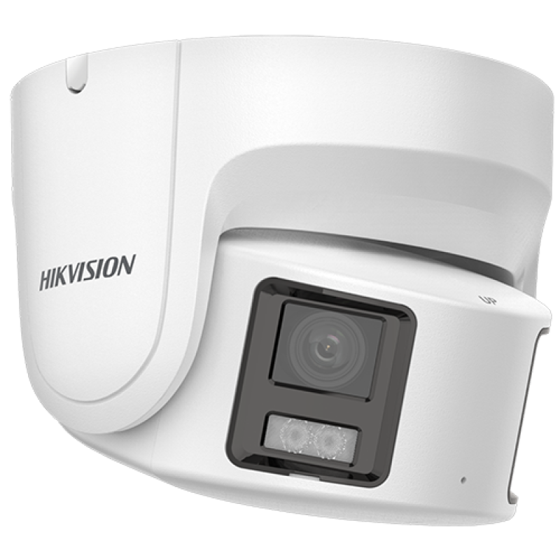 ColorVu - Camera IP 4K, Panoramic view 180gr., WL 30m, Audio - Hikvision DS-2CD2387G2P-LSU-SL-4mm