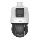 Camera Dual-lens IP, PTZ, 4MP, 25X, IR100m&WL30m, AutoTracking, Audio, Alarm, PoE, IP66 - UNV IPC94144SFW-X25-F40C