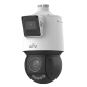 Camera Dual-lens IP, PTZ, 4MP, 25X, IR100m&WL30m, AutoTracking, Audio, Alarm, PoE, IP66 - UNV IPC94144SFW-X25-F40C