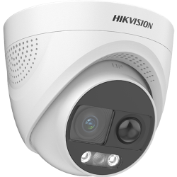 Camera Analog 4K cu PIR 11 m, ColorVu lentila 2.8mm, WL 20 m, Alarma Audio + Stroboscop - HIKVISION DS-2CE72UF3T-PIRXO-2.8mm