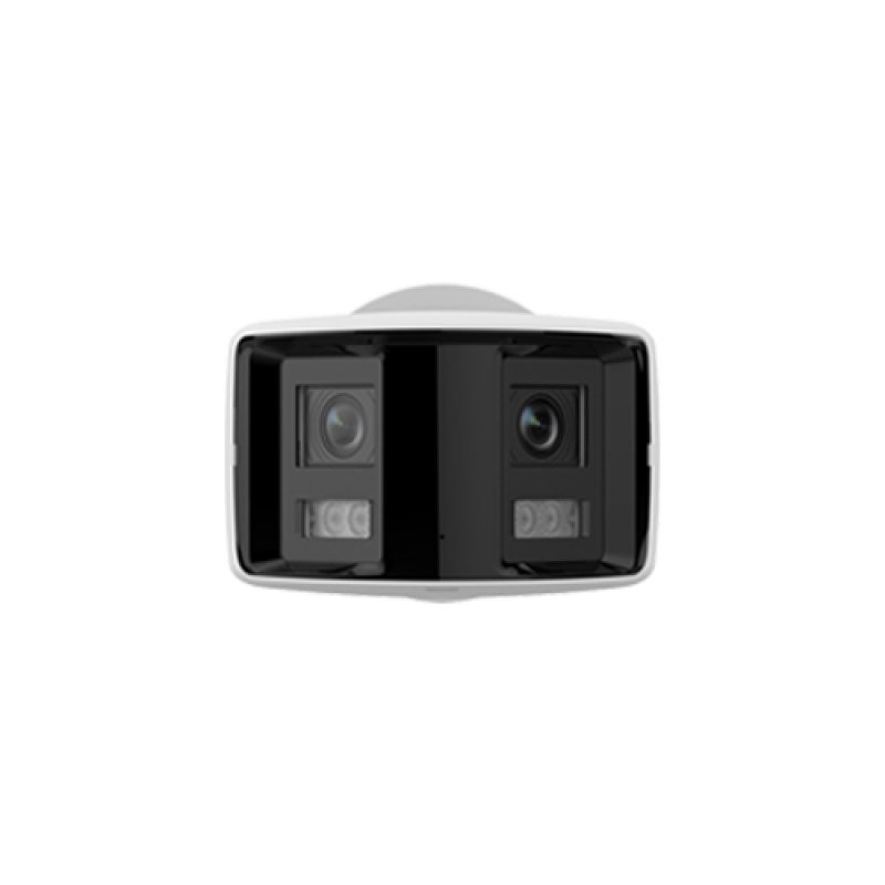 DarkFighter, AcuSense - Camera IP, 4MP, Panoramic view 180Â°, lentila 2.8mm, IR 40m, Audio, Alarma, PoE, IP67 - HIKVISION DS-2CD2T46G2P-ISU-SL-2.8mm